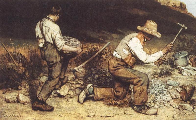 The Stonebreakers, Gustave Courbet